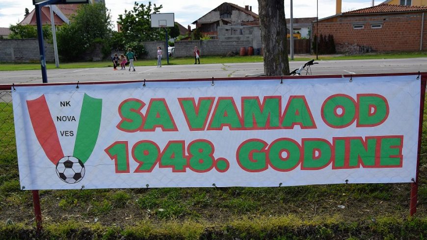 Nogometni klub Nova Ves 70. godišnjica kluba – prijateljska utakmica s prvoligašem