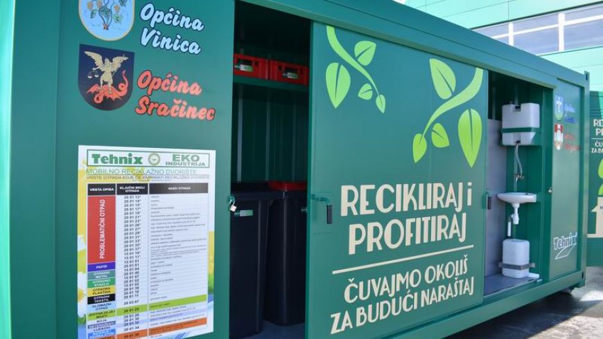 Raspored korištenja mobilnog reciklažnog dvorišta za mještane Općine Petrijanec – svibanj 2022.g.