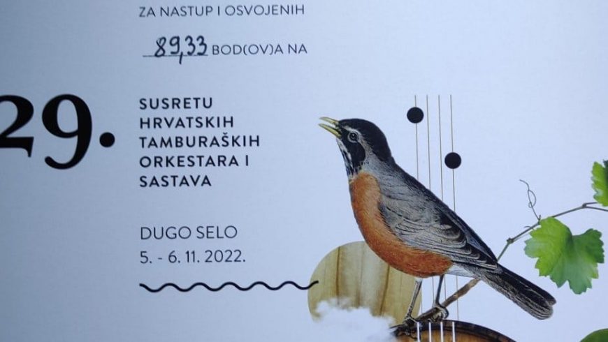 Brončana i srebrna plaketa za Kulturno umjetničko društvo Petrijanec na Državnim smotrama