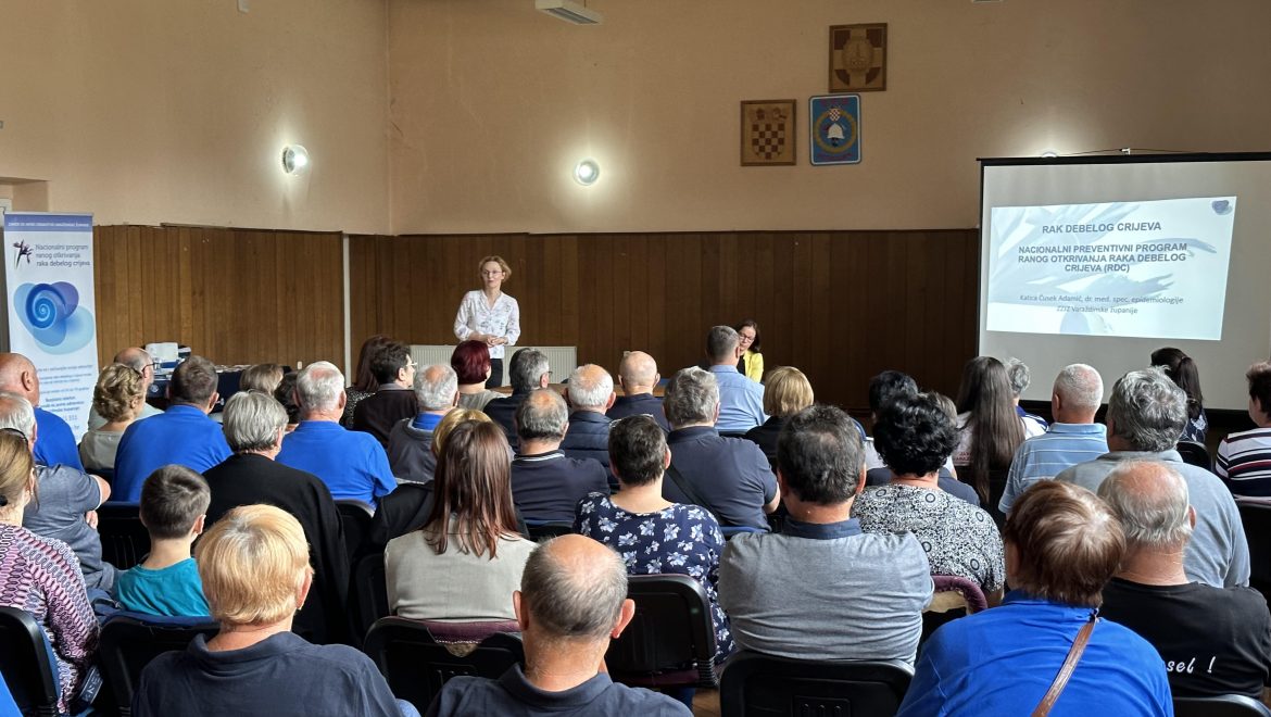 Održano predavanje “Rano otkrivanje raka debelog crijeva” u organizaciji Invalidsko ILCO društva Varaždin