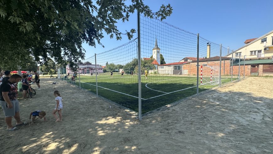 Malonogometni turnir na novouređenom terenu s umjetnom travom u Novoj Vesi Petrijanečkoj