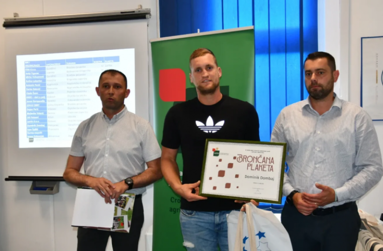OPG Dominika Dombaja iz Družbinca osvojio brončanu plaketu na državnom natjecanju