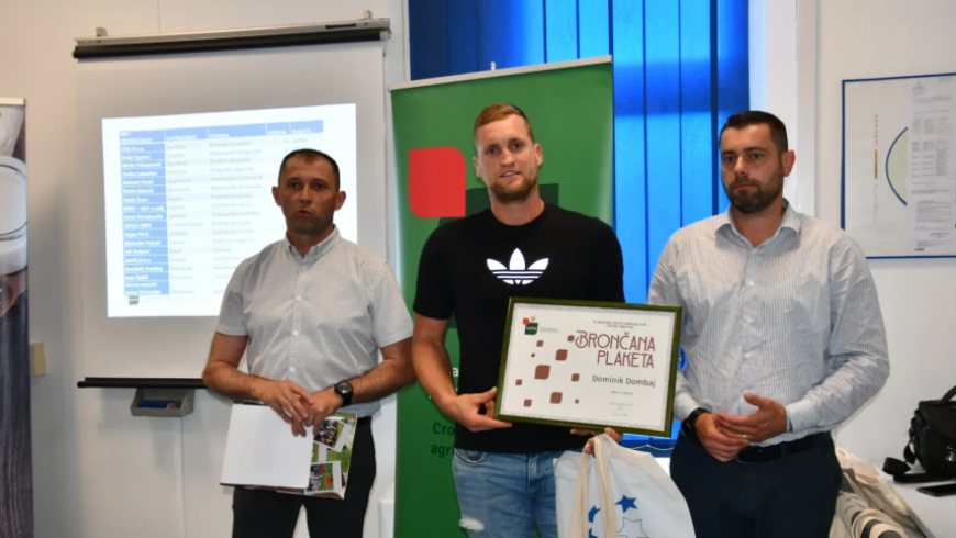 OPG Dominika Dombaja iz Družbinca osvojio brončanu plaketu na državnom natjecanju