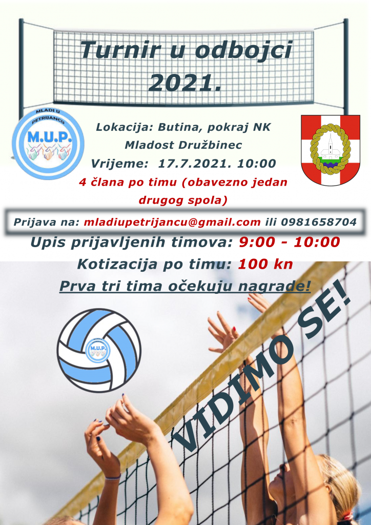 Turnir u odbojci „4 na 4“ – 17.7.2021.g.
