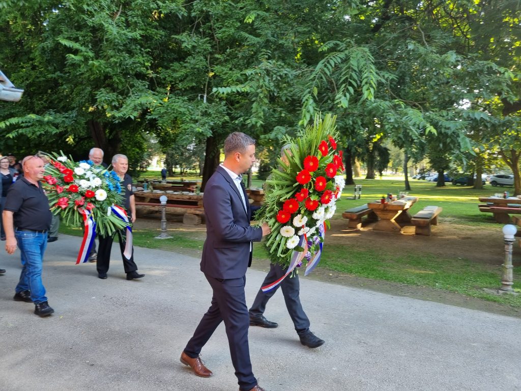 Obilježavanje 30. godišnjice postrojavanja prve naoružane postrojbe 104. brigade ZNG HV u mjestu Zelendvor