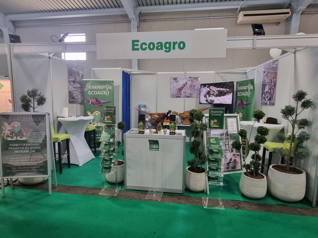 ECOAGRO fazanerija d.o.o. izlagač na sajmu AGRA u Gornjoj Radgoni