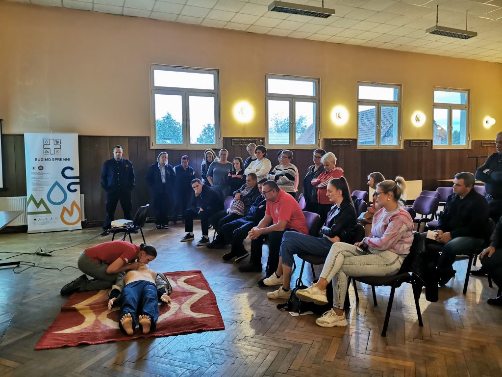 Održan tečaj prve pomoći u sklopu projekta “Budimo spremni”