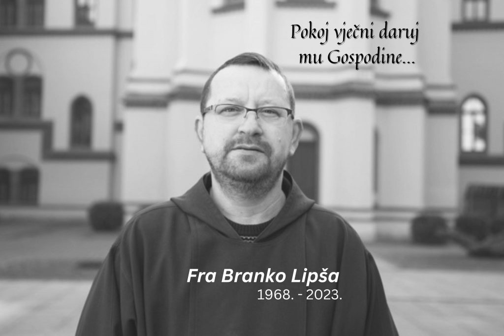Preminuo kapucin fra Branko Lipša