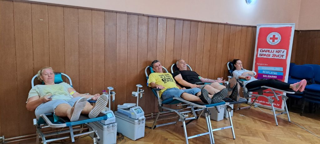 GDCK Varaždin – Akcija dobrovoljnog darivanja krvi u Općini Petrijanec