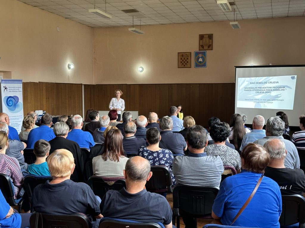 Održano predavanje “Rano otkrivanje raka debelog crijeva” u organizaciji Invalidsko ILCO društva Varaždin