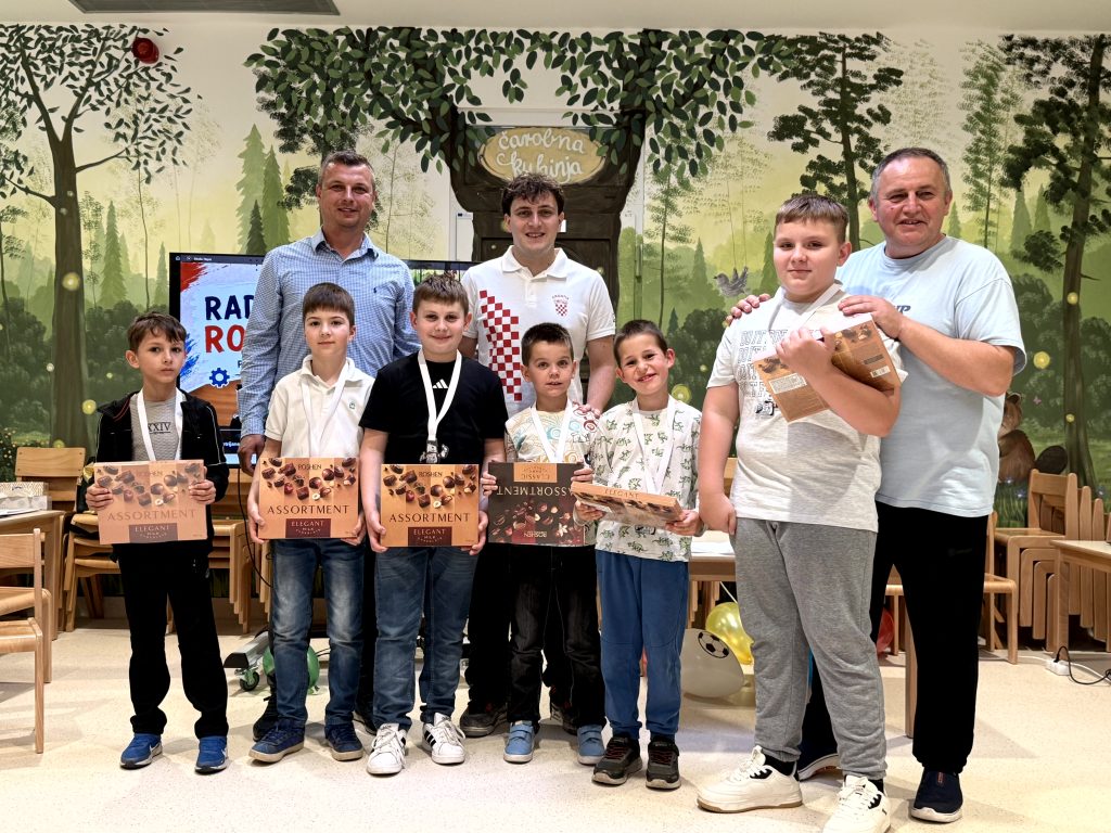 Održana posljednja radionica robotike u dječjem vrtiću u Petrijancu – Europskoj talent točki za robotiku.