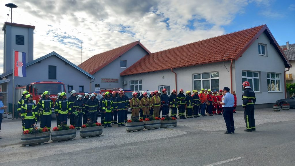 Pokazna vatrogasna vježba VZO Petrijanec