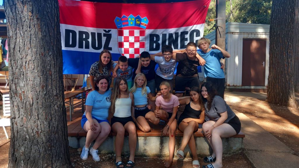 Mladež DVD-a Družbinec boravila u Kampa vatrogasne mladeži u Fažani
